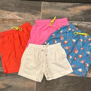 Mens Bathing Suit Bundle Pack (x4) Size L